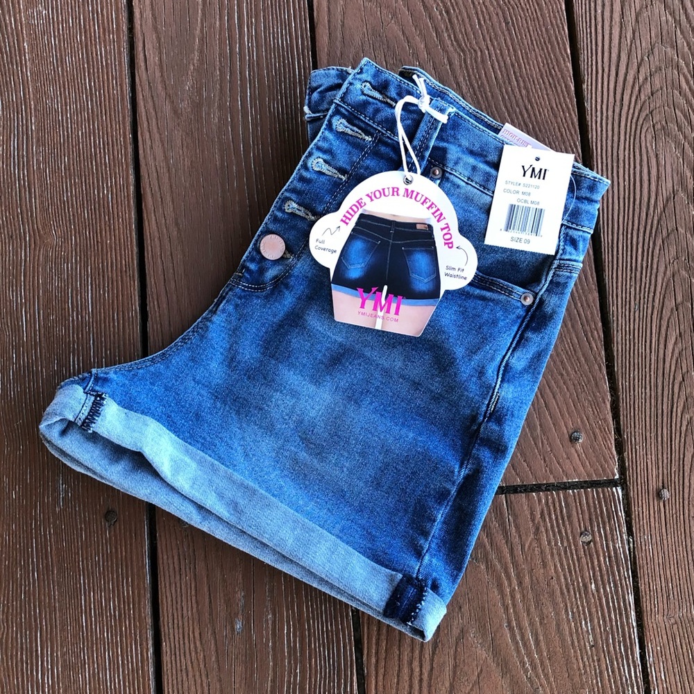 NWT {YMI} denim shorts